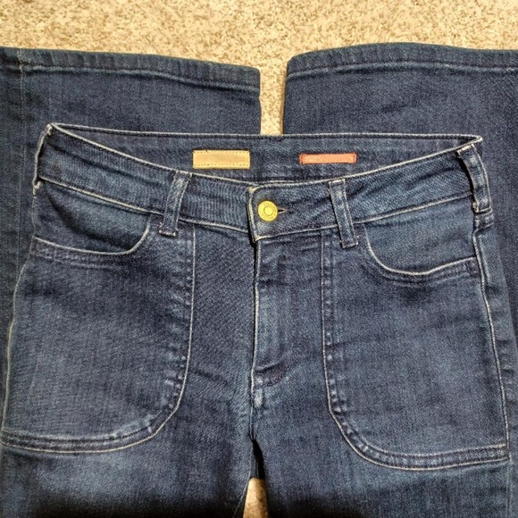 ANTHROPOLOGIE PILCRO The Icon Low Rise Flare Jeans 24/25 - Picture 5 of 10